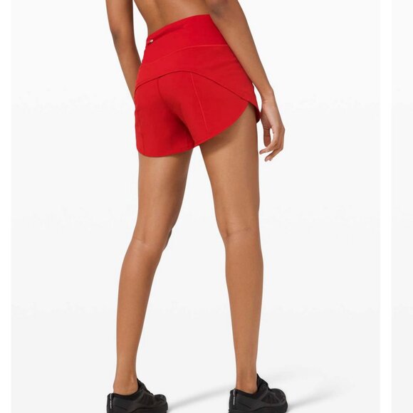 Lululemon Speed Up Short Dark Red 8 - Picture 5 of 10